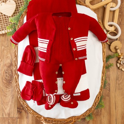 Saída de Maternidade Muriel - Vermelho